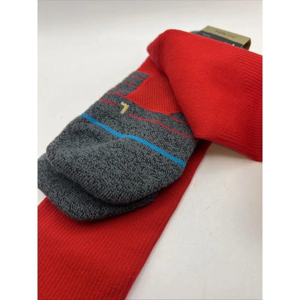 Stance MLB Diamond Pro Solid Color OTC Socks (Red) Size Large RED